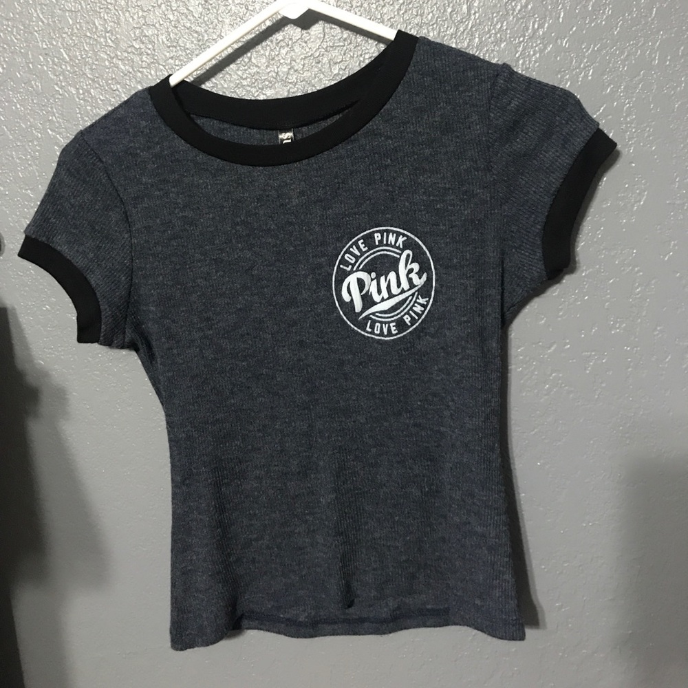 “love pink” tee
